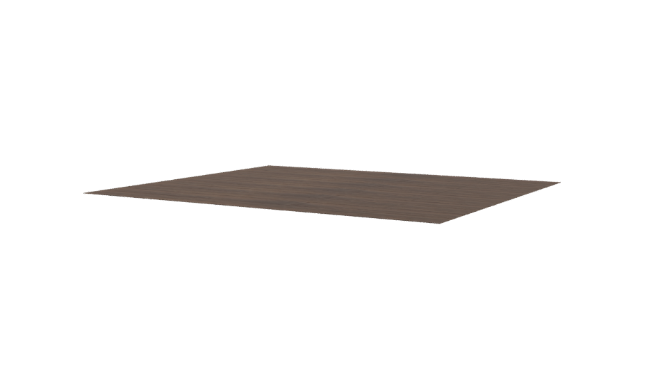 Elegant Dark Wooden Floor 3D Model - Professional 3D Model Render 3