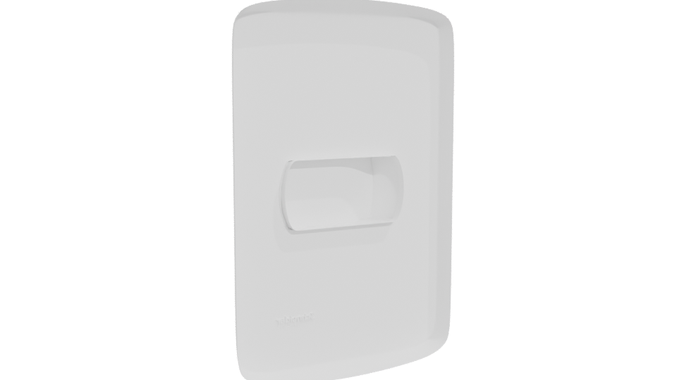 Modern Wall Switch 3D Model - Professional 3D Model Render 4