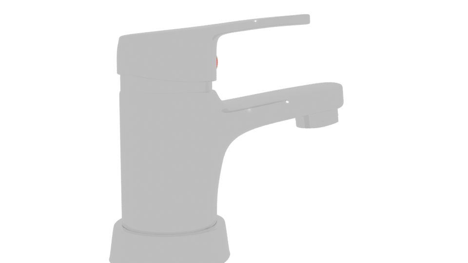 Stylish Kitchen Faucet 3D Model - Professional 3D Model Render 10