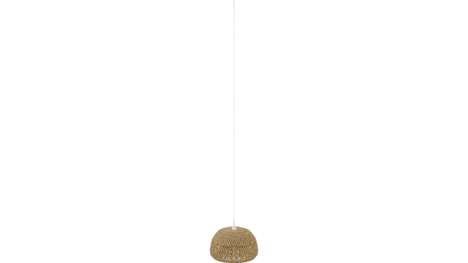 Stylish Woven Pendant Light 3D Model - Professional 3D Model Render 5