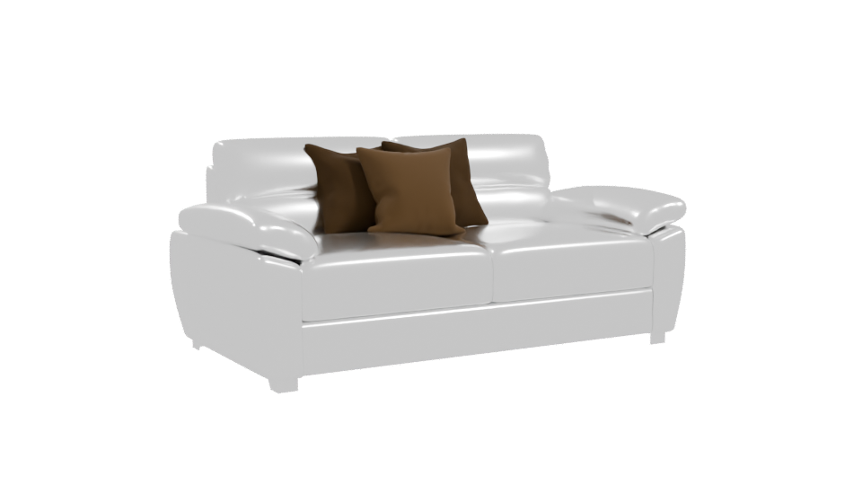 Stylish Modern Sofa 3D Model - Professional 3D Model Render 10