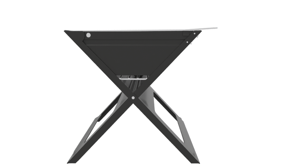 Portable Outdoor Charcoal Grill 3D - Professional 3D Model Render 8