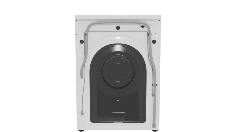 Modern Washing Machine 3D Model - Professional 3D Model Render 5