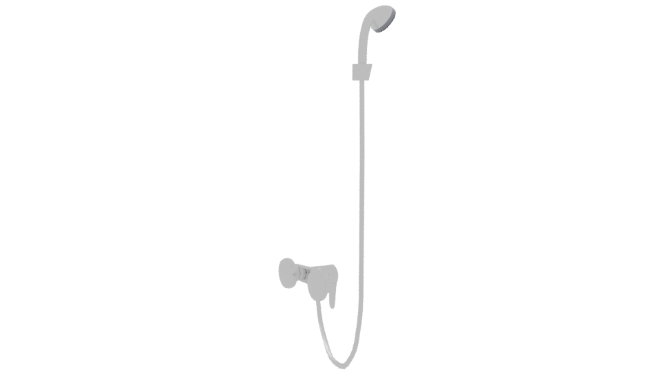 Stylish Shower Head 3D Model - Professional 3D Model Render 7