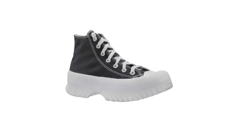 Stylish High-Top Sneakers 3D Model - Professional 3D Model Render 9