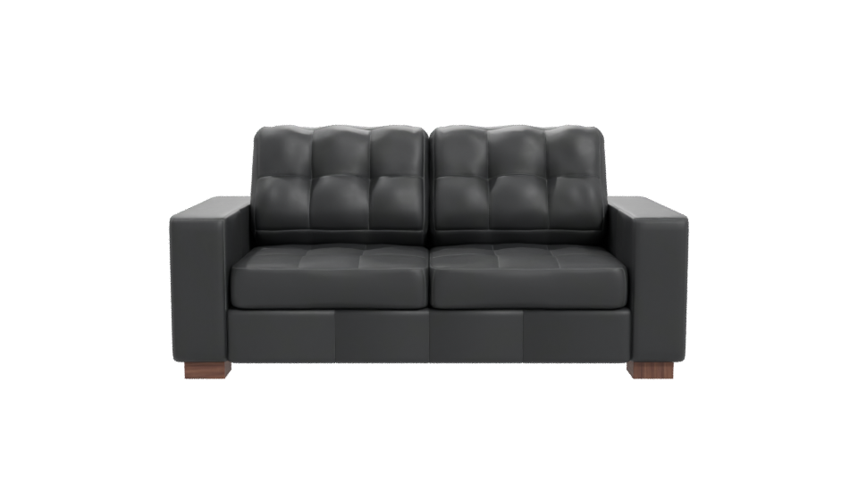 Stylish Modern Leather Sofa 3D - Professional 3D Model Render 11
