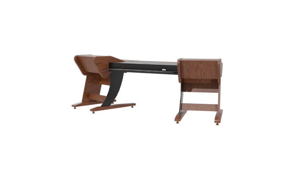 Stylish Office Desk 3D Model - Professional 3D Model Render 6