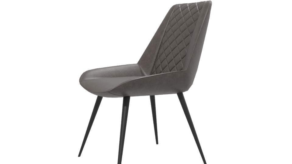 Stylish Modern Dining Chair 3D - Professional 3D Model Render 13