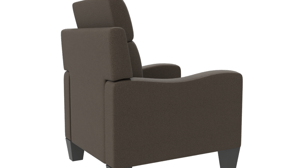 Stylish Modern Accent Chair - Professional 3D Model Render 7