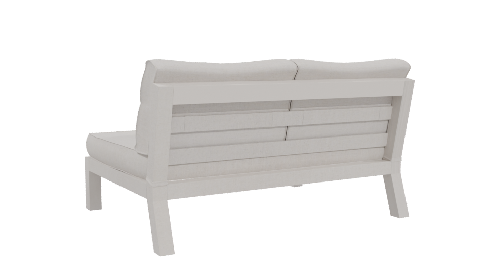 Minimalist Wooden Bed Frame - Professional 3D Model Render 4