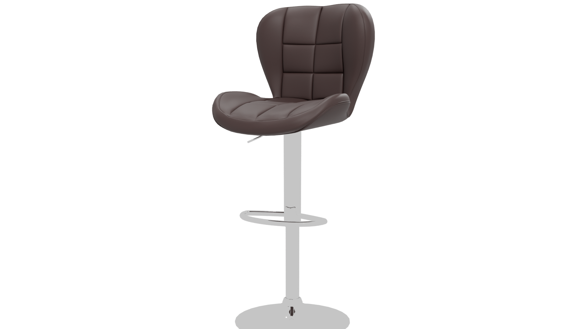 Stylish Modern Bar Stool 3D Model - Professional 3D Model Render 12