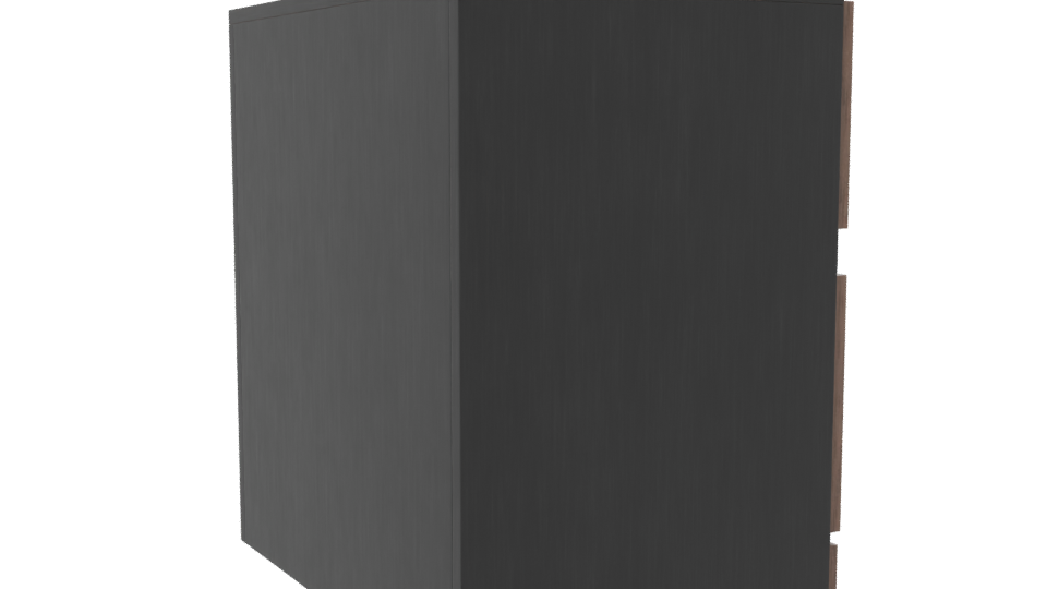 Buró Andalucia Nogal/Chocolate 3D - Professional 3D Model Render 7