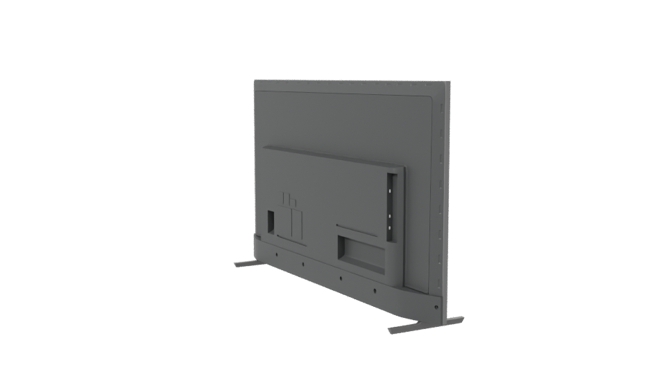 Sleek Modern TV Display 3D - Professional 3D Model Render 7
