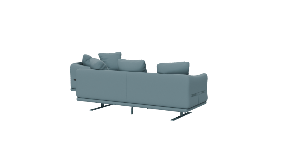 Stylish Modern Sectional Sofa 3D - Professional 3D Model Render 6