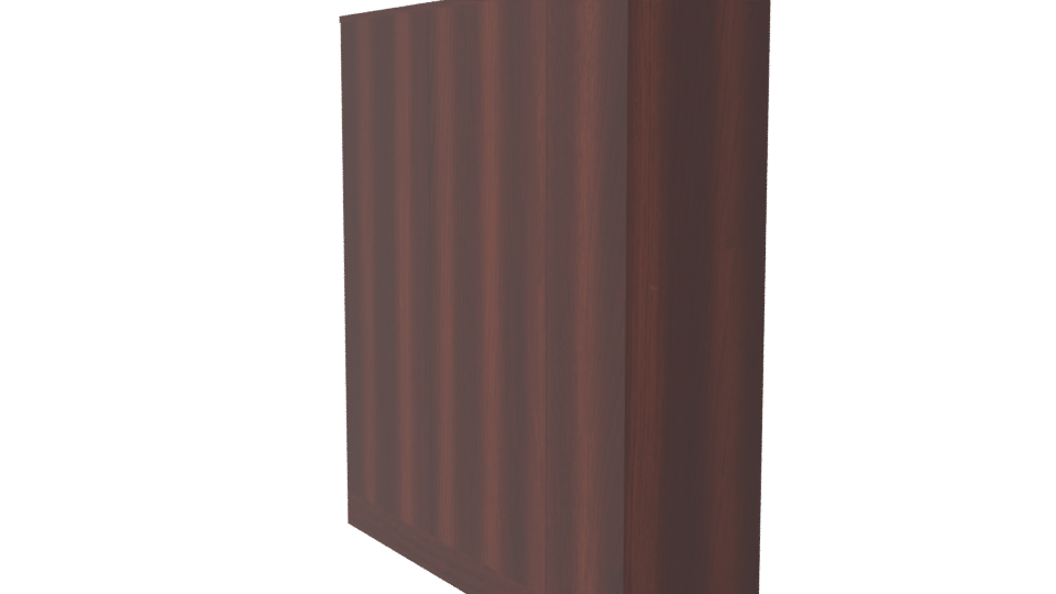 Elegant Wooden Storage Cabinet 3D - Professional 3D Model Render 7