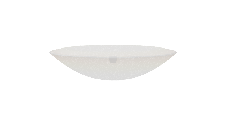 Stylish Round Wall Bowl 3D - Professional 3D Model Render 5