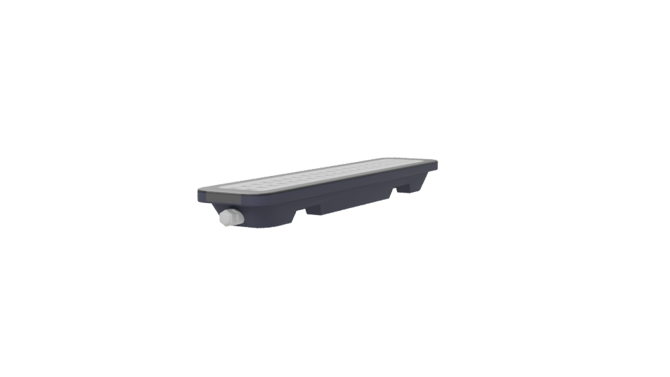 Stylish LED Light Fixture 3D - Professional 3D Model Render 6