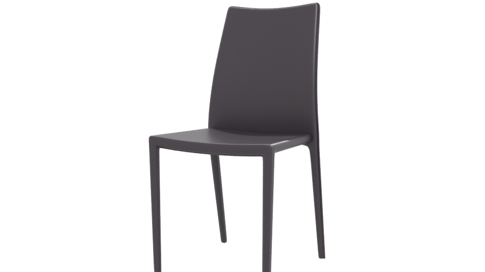 Sleek Modern Dining Chair 3D Model - Professional 3D Model Render 12