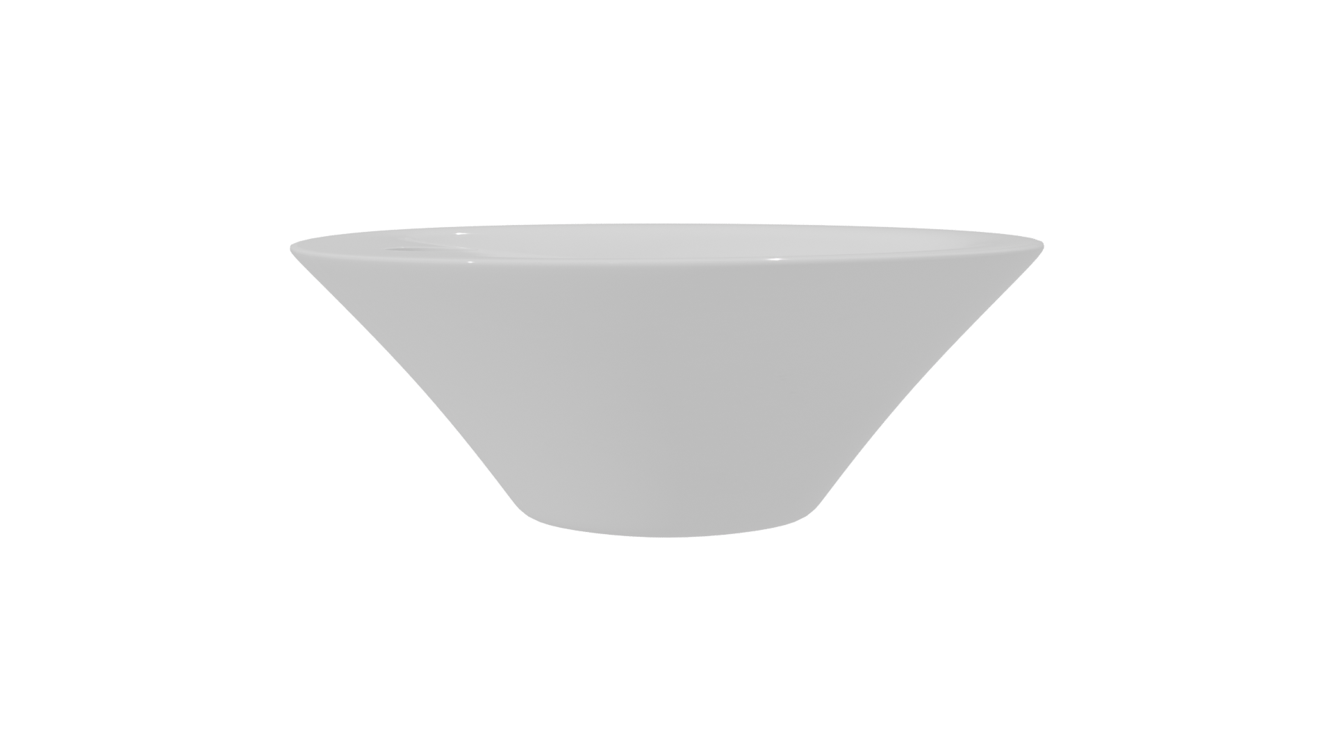 Sleek Ceramic Bowl 3D Model - Professional 3D Model Render 7
