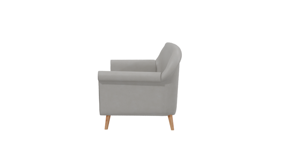 Stylish Minimalist Sofa 3D - Professional 3D Model Render 2