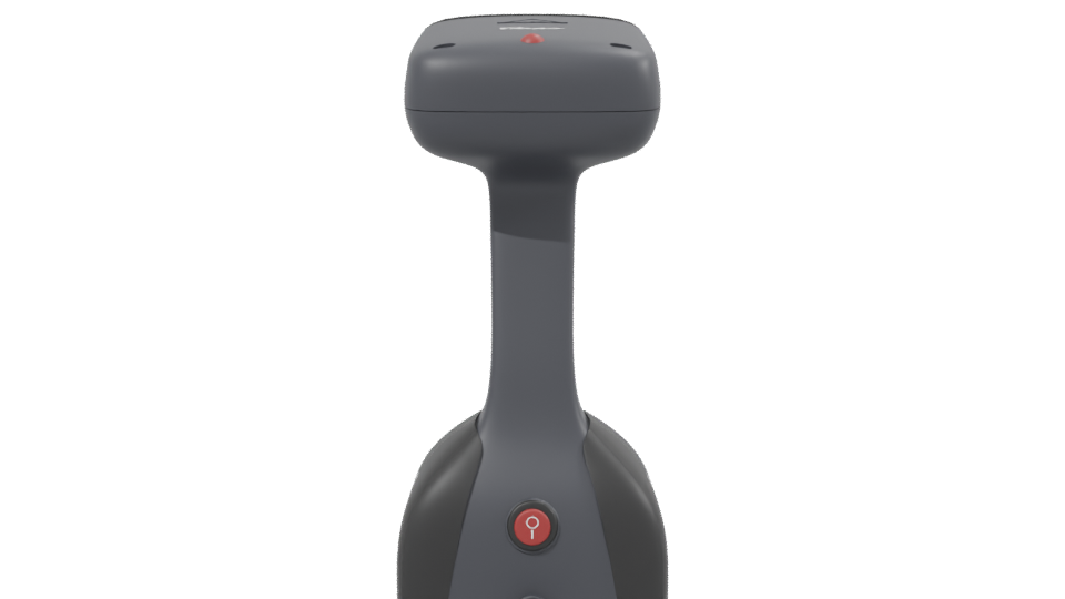 Sleek Handheld Steamer 3D Model - Professional 3D Model Render 2