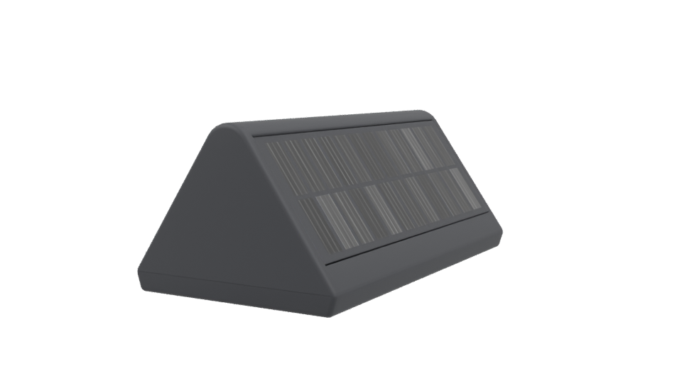 Sleek Outdoor Solar Light - Professional 3D Model Render 3