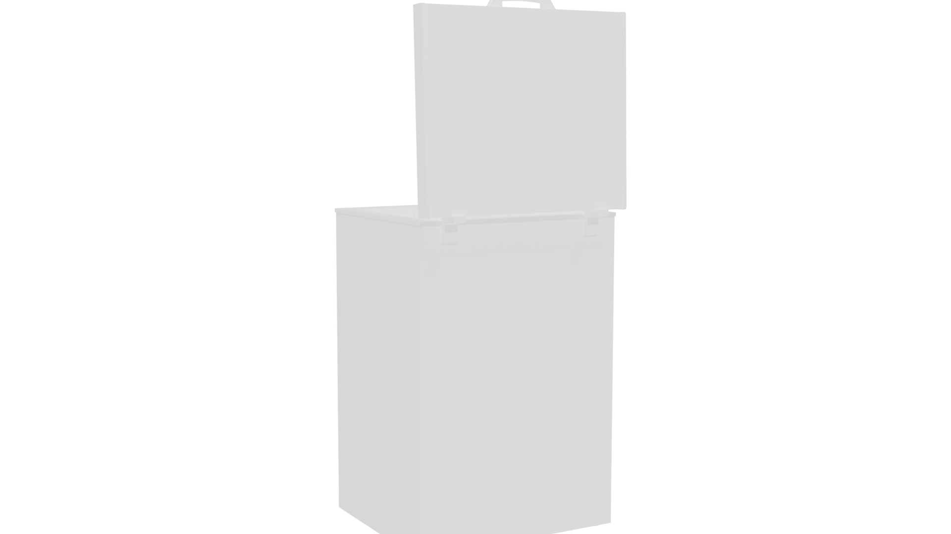 Chest Freezer 3D Model - Professional 3D Model Render 16