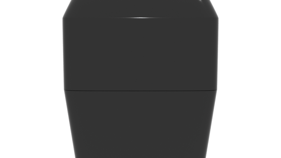 Modern Digital Air Fryer 3D Model - Professional 3D Model Render 5