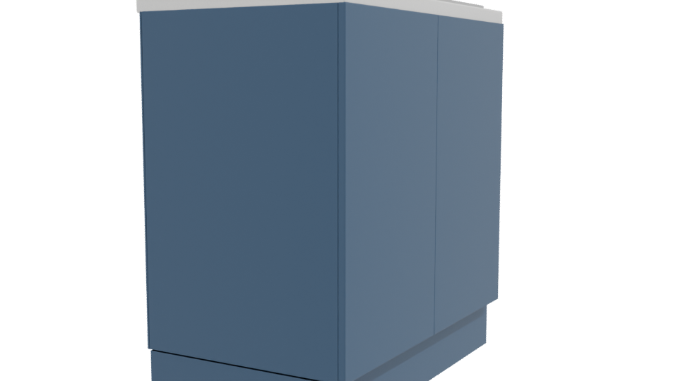 Stylish Modern Kitchen Cabinet 3D - Professional 3D Model Render 9