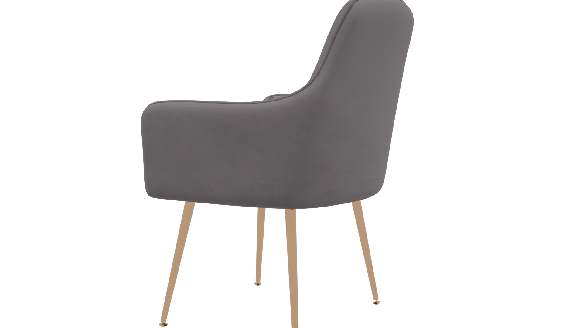 Stylish Modern Accent Chair 3D - Professional 3D Model Render 18