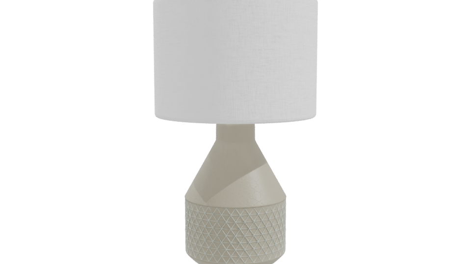 Stylish Modern Table Lamp 3D - Professional 3D Model Render 10