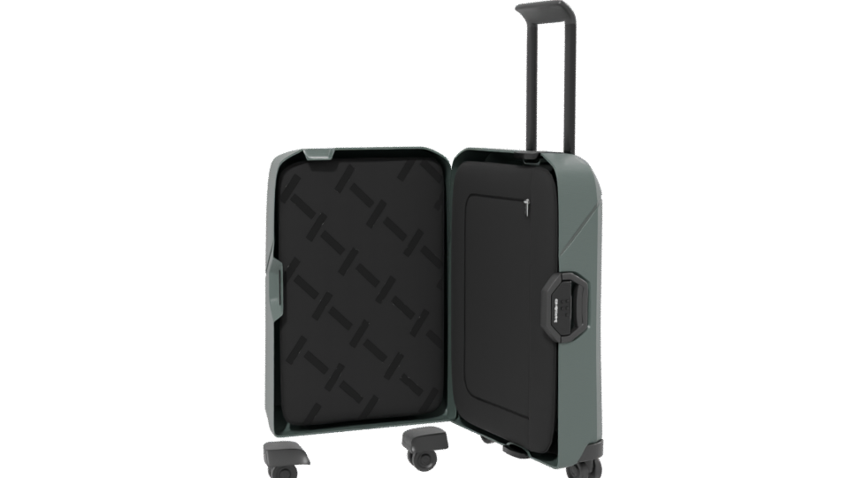 Magnum Eco Spinner Luggage Model - Professional 3D Model Render 13