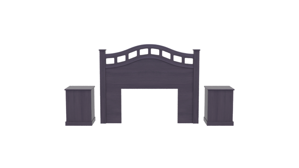 Elegant Bedroom Furniture Set 3D - Professional 3D Model Render 5