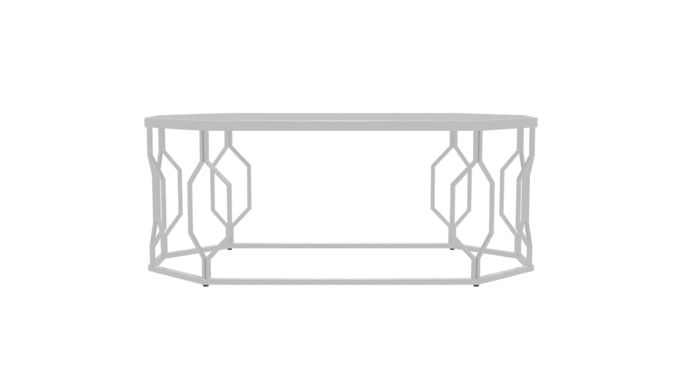 Elegant Modern Coffee Table 3D - Professional 3D Model Render 11