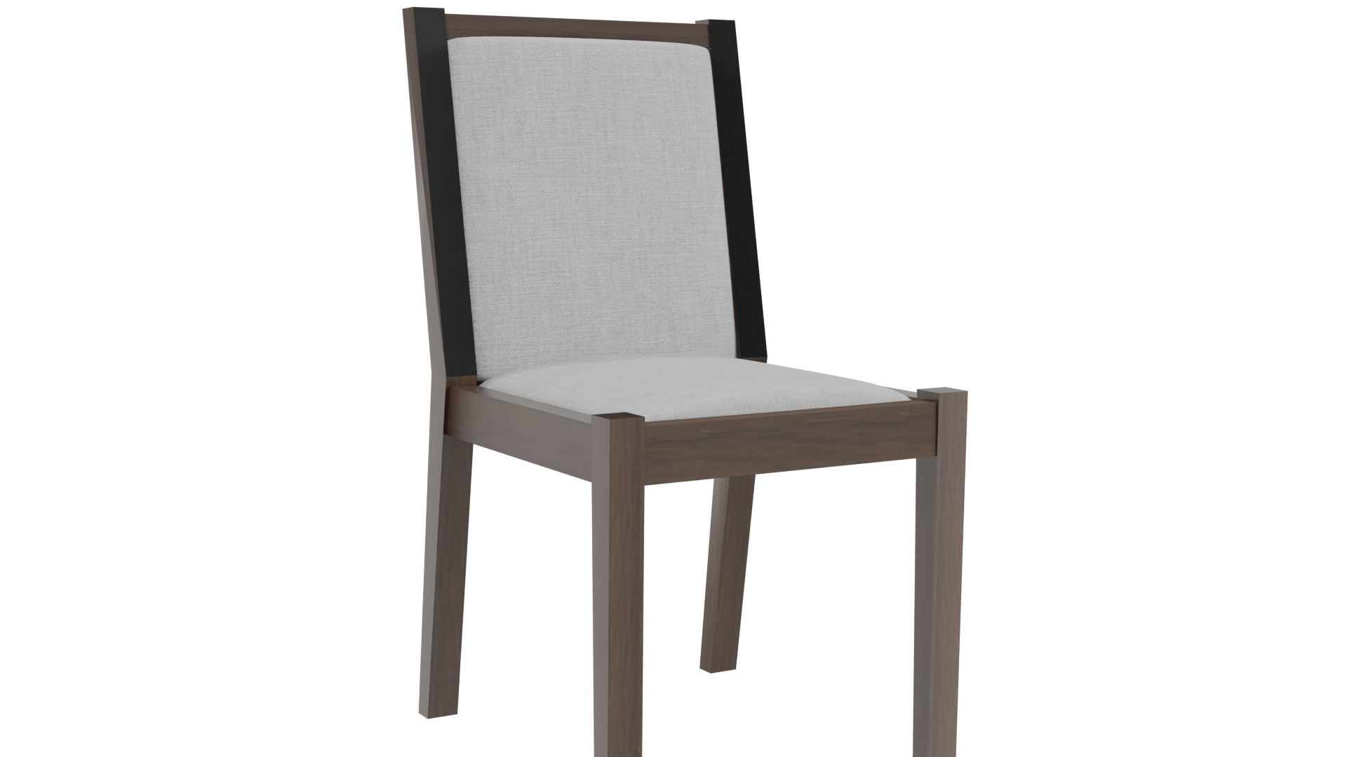 Stylish Minimalist Dining Chair 3D - Professional 3D Model Render 10