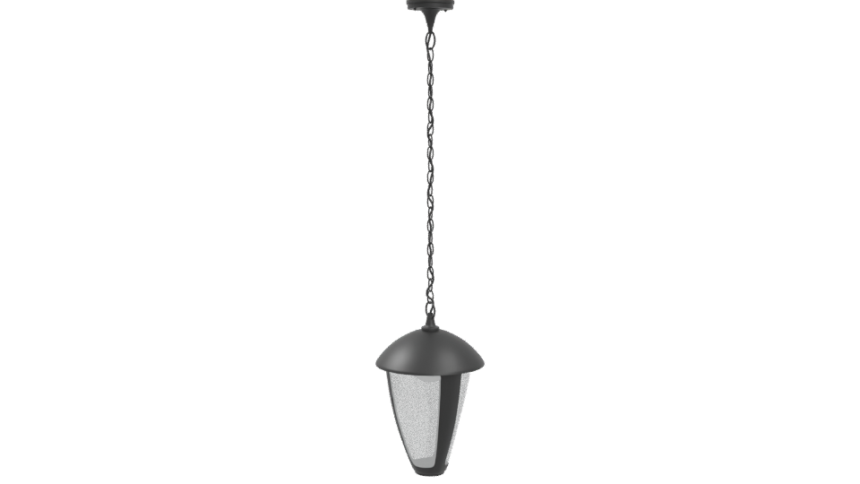 Hanging Outdoor Lantern Model - Professional 3D Model Render 4