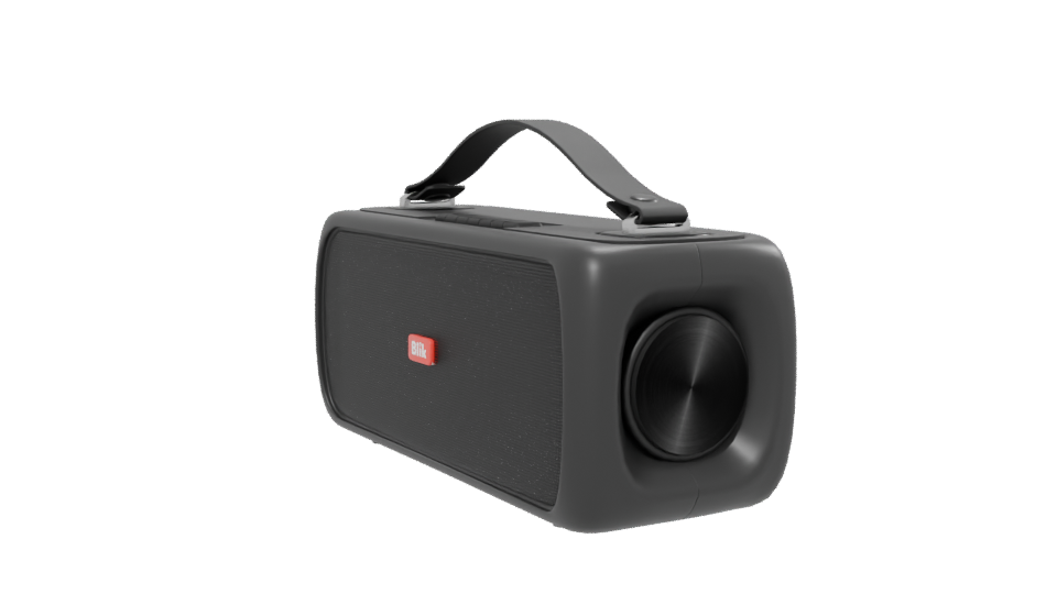 Stylish Portable Bluetooth Speaker 3D Model - Professional 3D Model Render 13