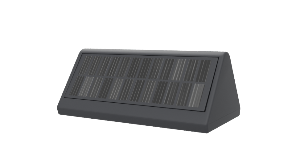 Sleek Outdoor Solar Light - Professional 3D Model Render 6