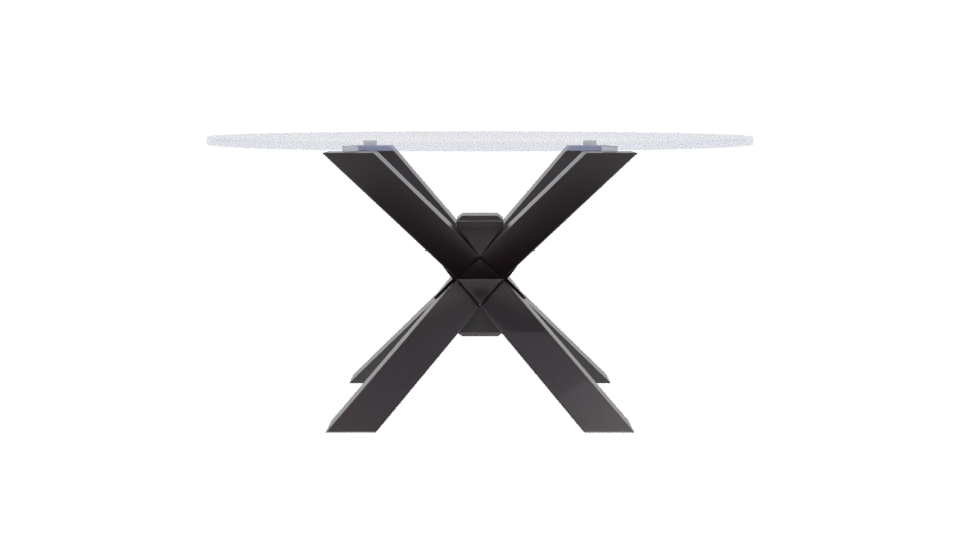 Stylish Modern Dining Table 3D - Professional 3D Model Render 5