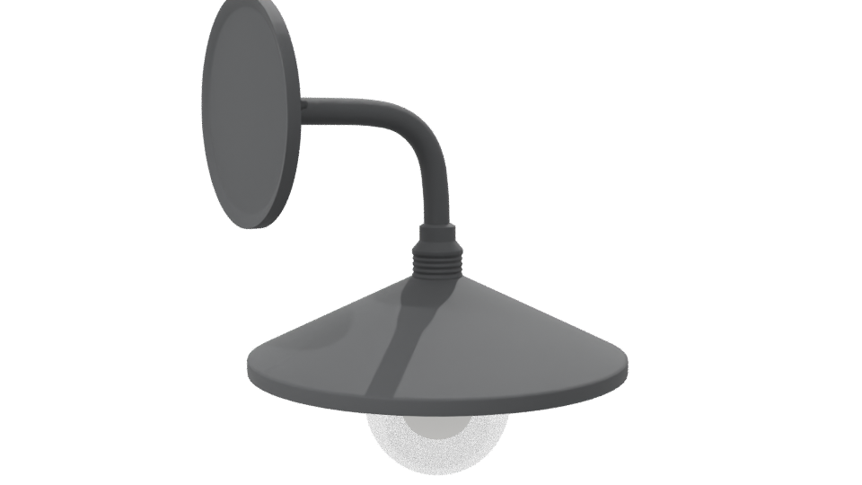 Modern Wall Lamp 3D - Professional 3D Model Render 7