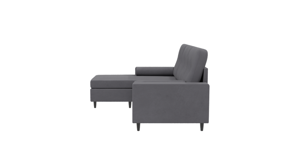 Stylish Modular Sofa 3D Model - Professional 3D Model Render 2
