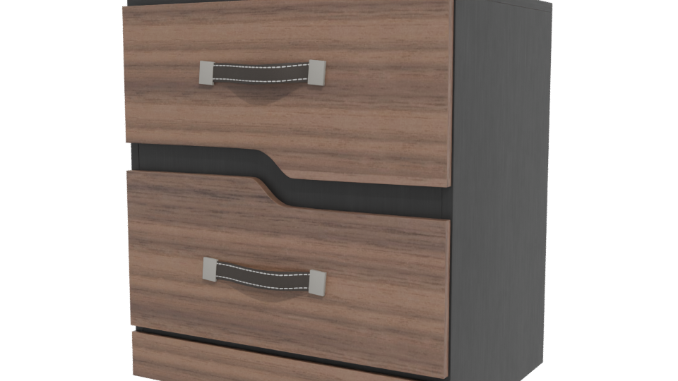 Buró Andalucia Nogal/Chocolate 3D - Professional 3D Model Render 12