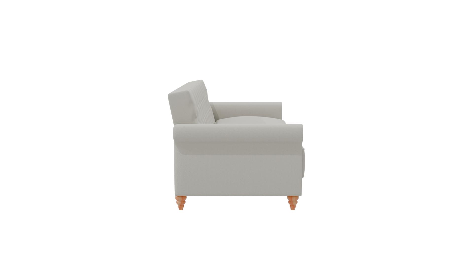 Elegant Modern Tufted Sofa 3D Model - Professional 3D Model Render 8