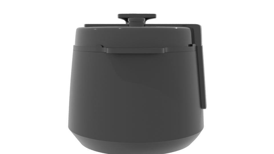 Versatile Electric Multi-Cooker 3D Model - Professional 3D Model Render 8