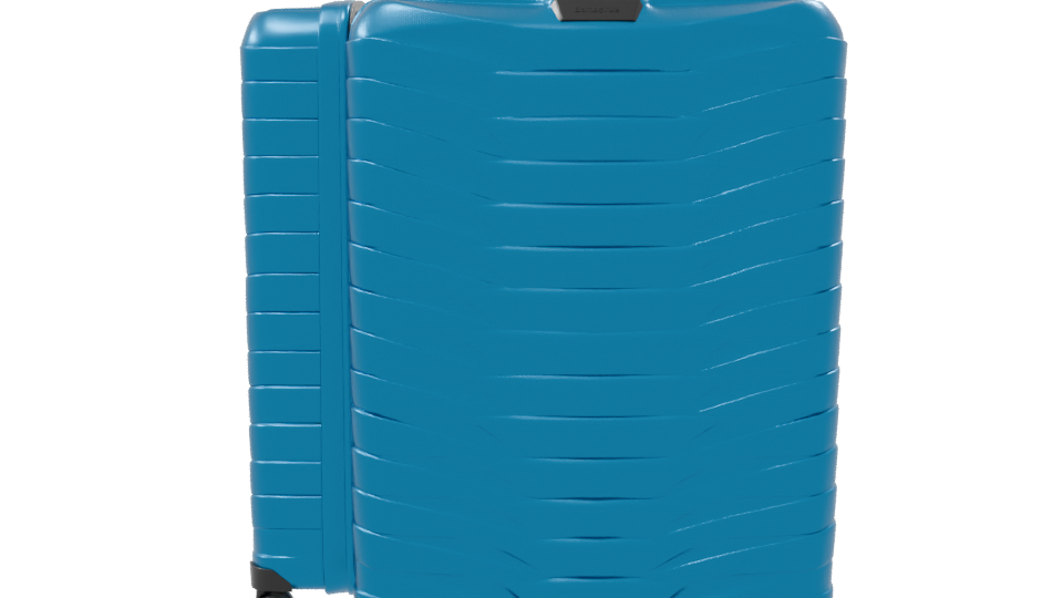 Stylish Hardshell Luggage Model - Professional 3D Model Render 8