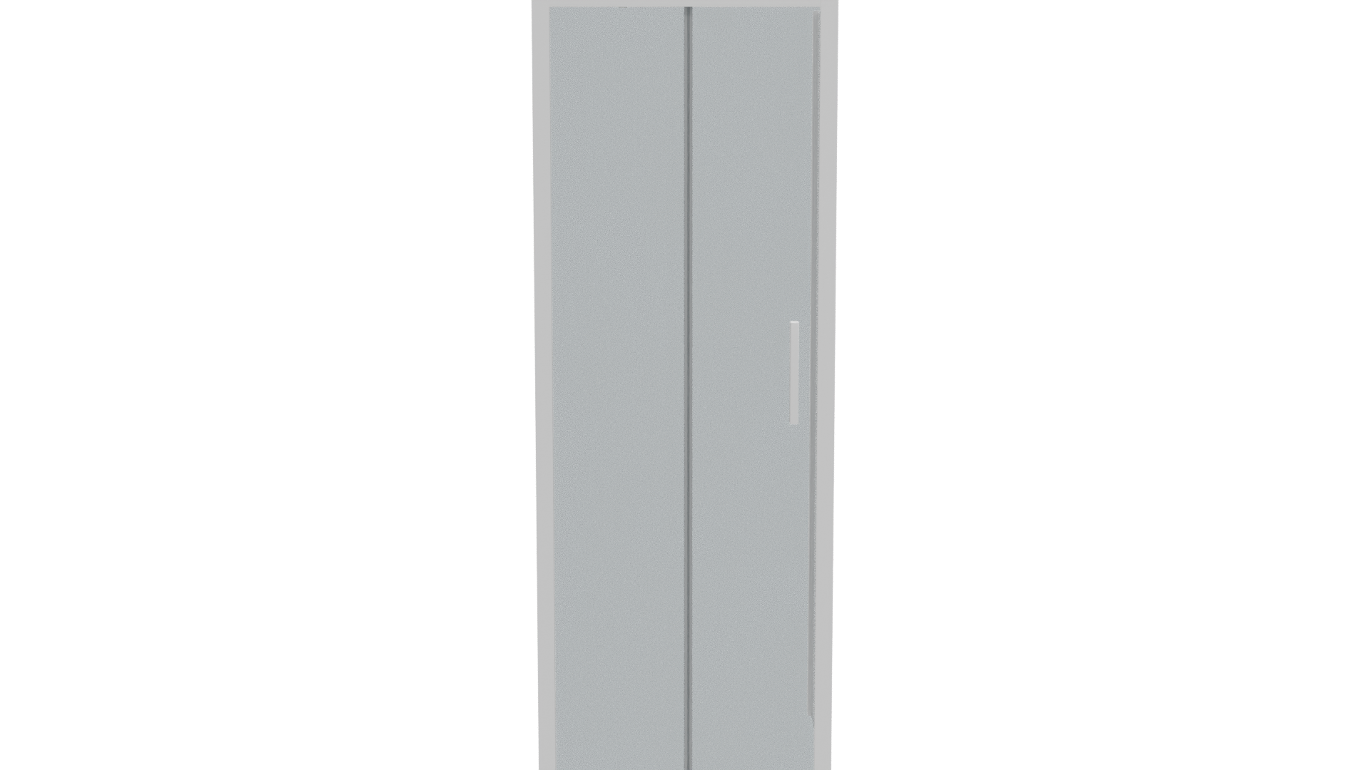 Stylish Glass Shower Door 3D - Professional 3D Model Render 23