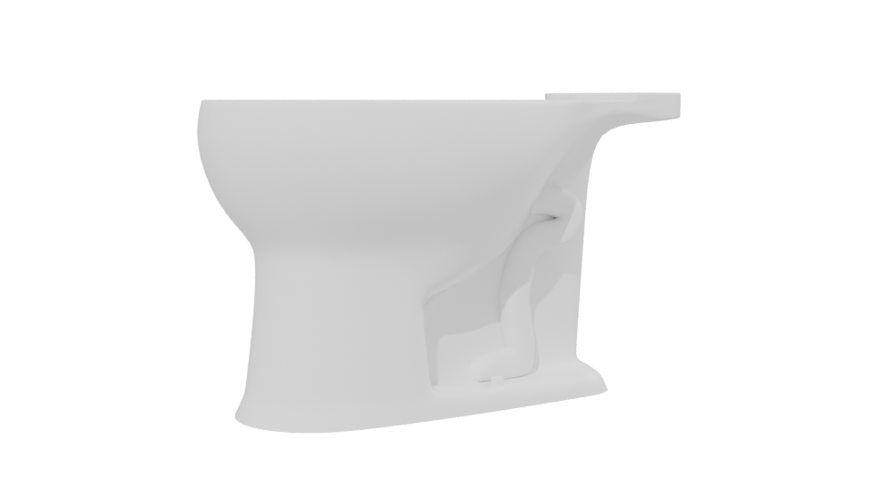 Stylish Bathroom Toilet Model 3D - Professional 3D Model Render 13