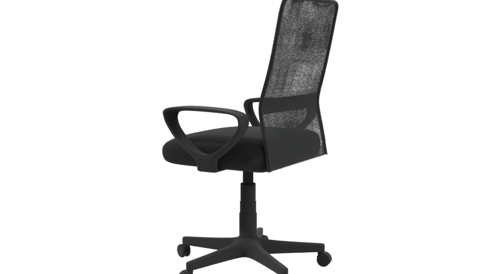Stylish Modern Office Chair 3D - Professional 3D Model Render 3