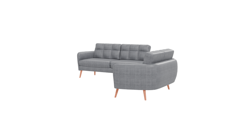 Stylish Modern Sofa Set 3D - Professional 3D Model Render 12