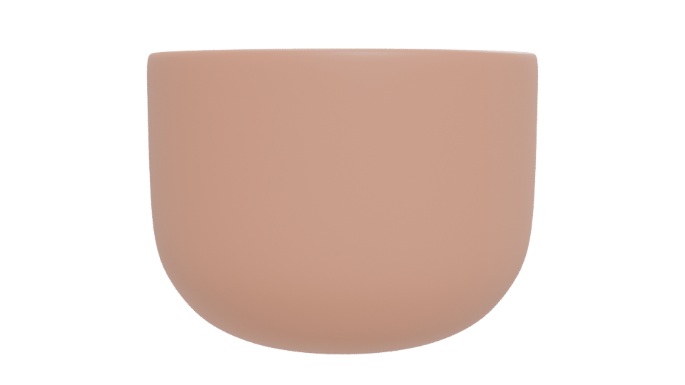 Decorative Ceramic Planter Model - Professional 3D Model Render 12